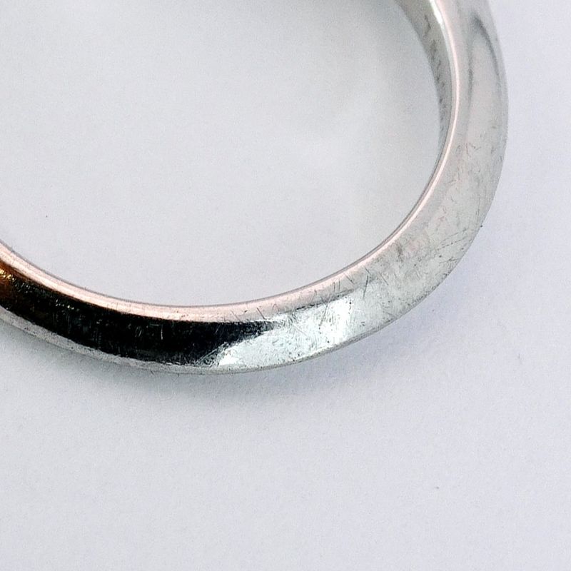 Tiffany & Co Ring Solitaire 1PD Pt950 Platinum Diamond 025ct 65 Ladies