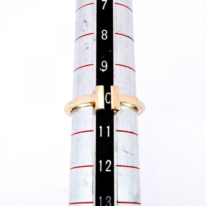 Tiffany & Co Ring T-wire 18K Pink Gold Pink Gold #10 Ladies