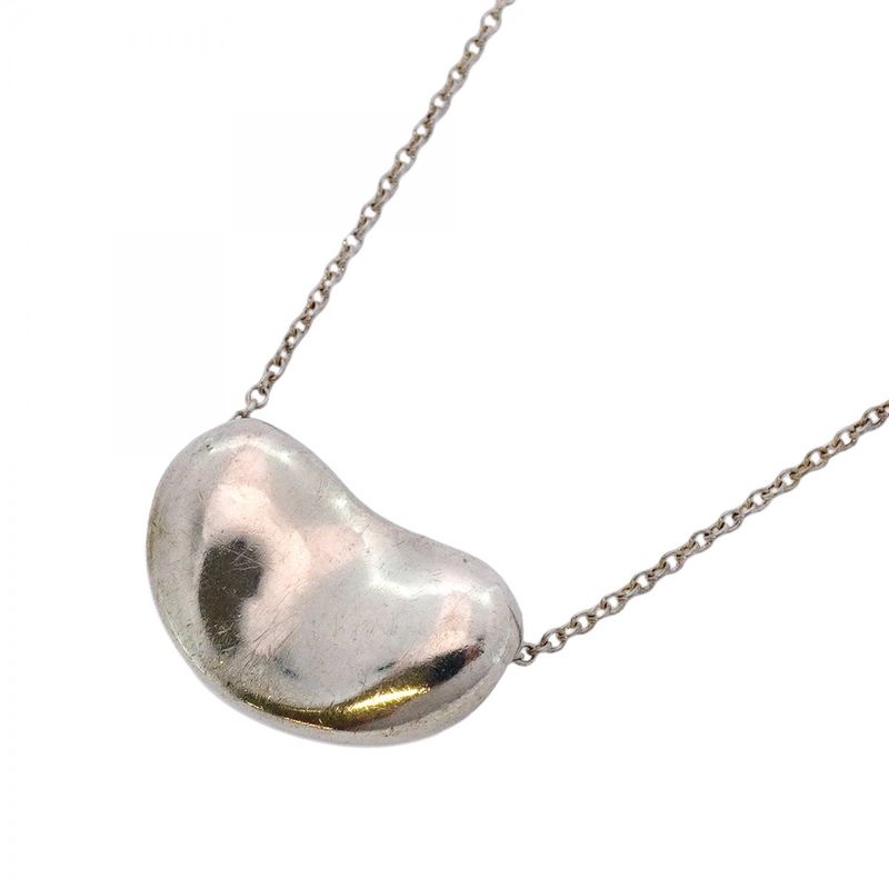 Tiffany & Co Necklace Bean 925 Silver Ladies