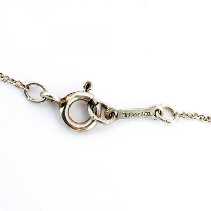 Tiffany & Co Necklace Bean 925 Silver Ladies