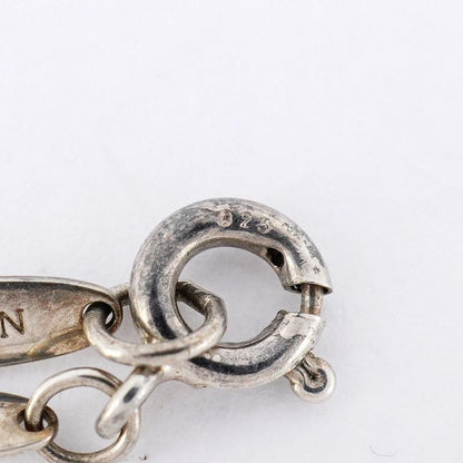 Tiffany & Co Necklace Open Heart Silver 925 Ladies