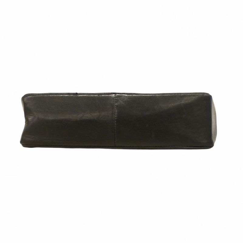 Chanel Handbag Matelasse Lambskin Black Gold Hardware 2way Bag Ladies