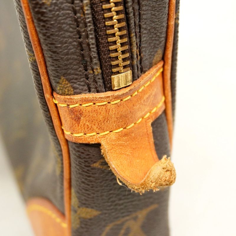 Louis Vuitton Clutch Bag Monogram Marly Dragonne GM M51825 Brown Men's