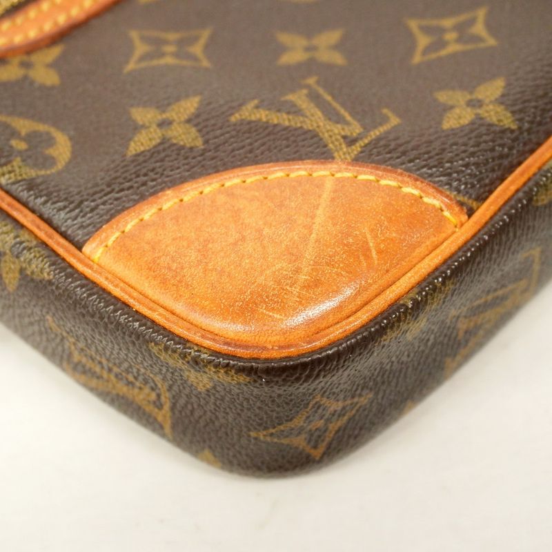 Louis Vuitton Clutch Bag Monogram Marly Dragonne GM M51825 Brown Men's