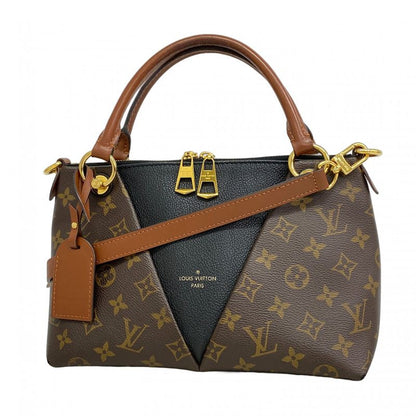 Louis Vuitton Handbag Monogram V Tote BB M43976 Brown Noir Black 2way Bag Ladies