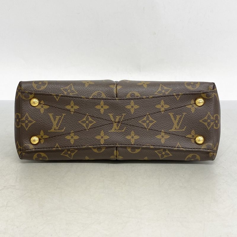 Louis Vuitton Handbag Monogram V Tote BB M43976 Brown Noir Black 2way Bag Ladies