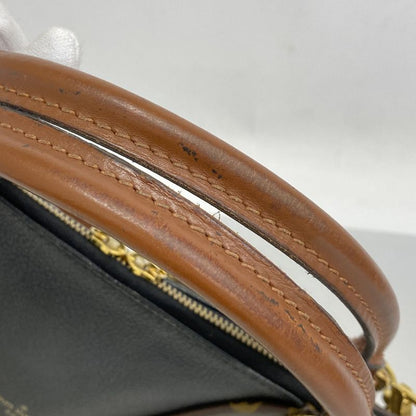 Louis Vuitton Handbag Monogram V Tote BB M43976 Brown Noir Black 2way Bag Ladies