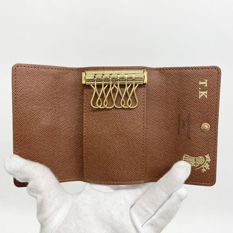 Louis Vuitton Key Case Monogram Multicles 6 M62630 Brown Men Women Unisex
