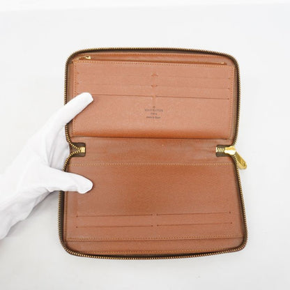 Louis Vuitton Long Wallet Monogram Zippy Organizer M62581 Brown Men Women Unisex