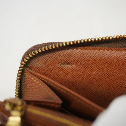 Louis Vuitton Long Wallet Monogram Zippy Organizer M62581 Brown Men Women Unisex