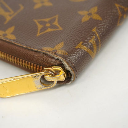 Louis Vuitton Long Wallet Monogram Zippy Organizer M62581 Brown Men Women Unisex
