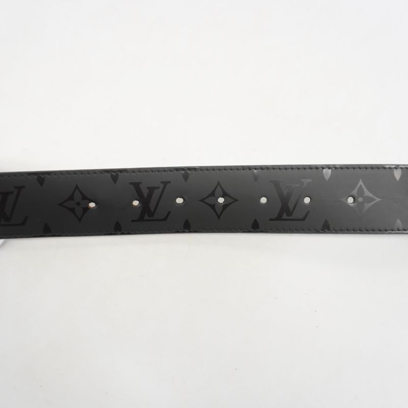 Louis Vuitton Belt Monogram Illusion Ingenieur Santure Pyramid LV M9346 Black