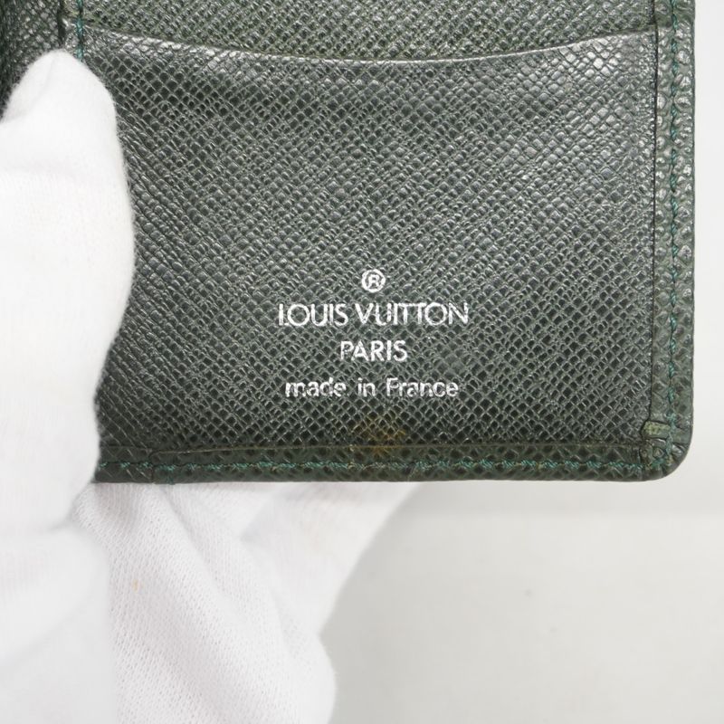 Louis Vuitton Card Case Taiga Organizer De Poche M30514 Epi Cear Men's