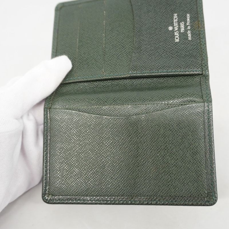 Louis Vuitton Card Case Taiga Organizer De Poche M30514 Epi Cear Men's