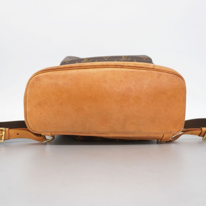 Louis Vuitton Backpack Daypack Monogram Montsouris GM M51135 Brown Women's