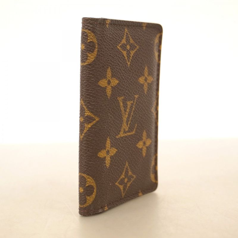Louis Vuitton Card Case Monogram Organizer De Poche M61732 Brown Men Women