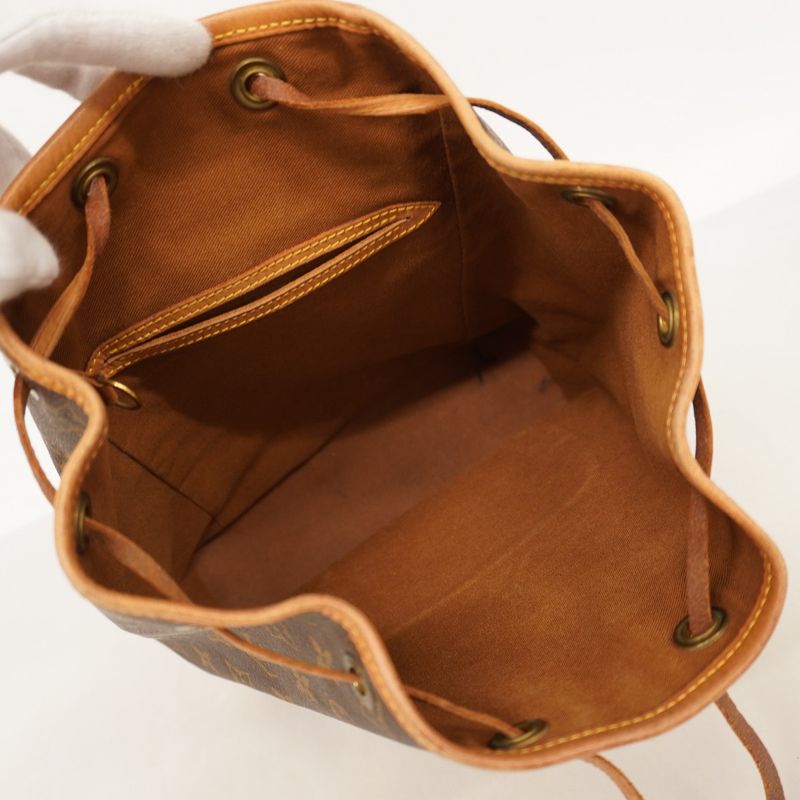 Louis Vuitton Backpack Daypack Monogram Montsourismm M51136 Brown Women's