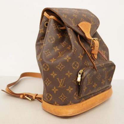 Louis Vuitton Backpack Daypack Monogram Montsourismm M51136 Brown Women's