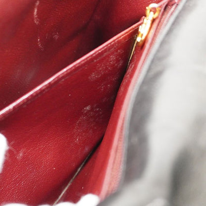 Chanel Shoulder Bag Matelasse Lambskin Black Gold Hardware Women