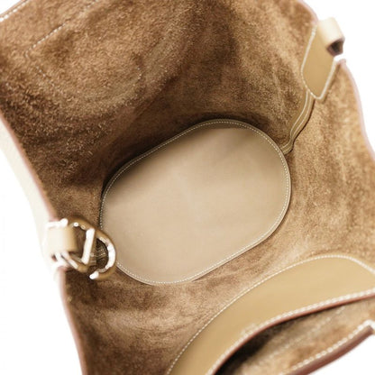 Hermes Handbag In The Loop 23 Taurillon Cles Mance Etoupe Silver Hardware W