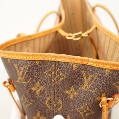 Louis Vuitton Tote Bag Monogram Neverfull MM M40156 Brown Ladies