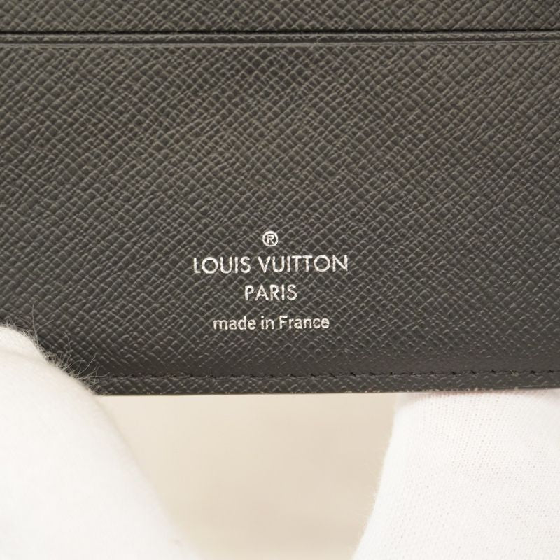 Louis Vuitton Wallet Monogram Eclipse Portefeuille M61695 Black Men's