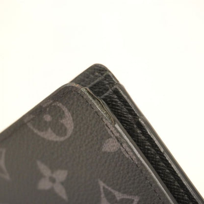 Louis Vuitton Wallet Monogram Eclipse Portefeuille M61695 Black Men's