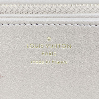 Louis Vuitton Long Wallet Monogram Embossed Zippy Wallet M81511 Taupe Ladies