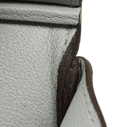 Hermes Handbag Birkin 35 Togo Gripan Tan Silver Hardware K Engraved Ladies