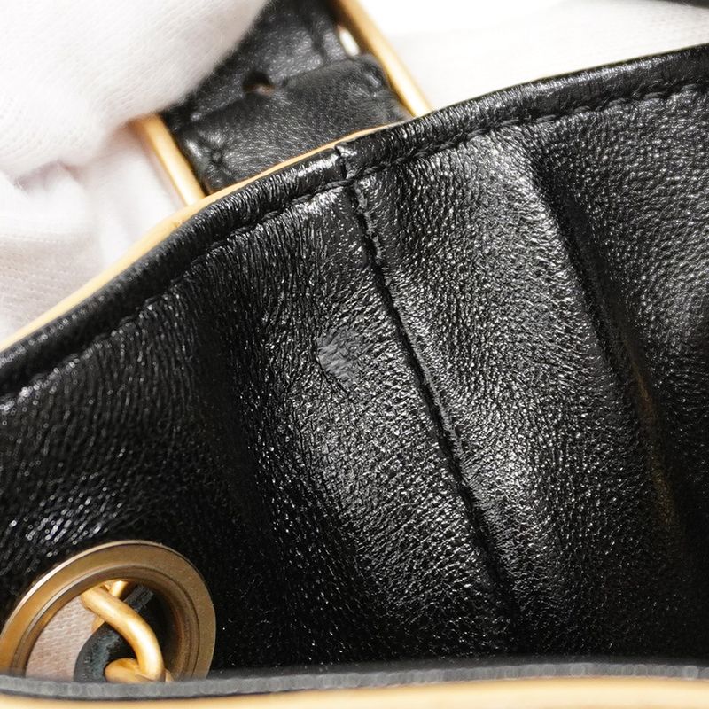 Chanel Handbag Métiers D'art Suede Calf Beige Black Gold Hardware 2way Bag