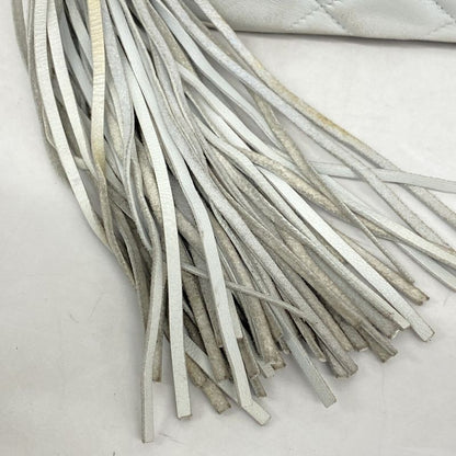 Chanel Shoulder Bag Matelasse Lambskin Sky Blue Gold Hardware Women