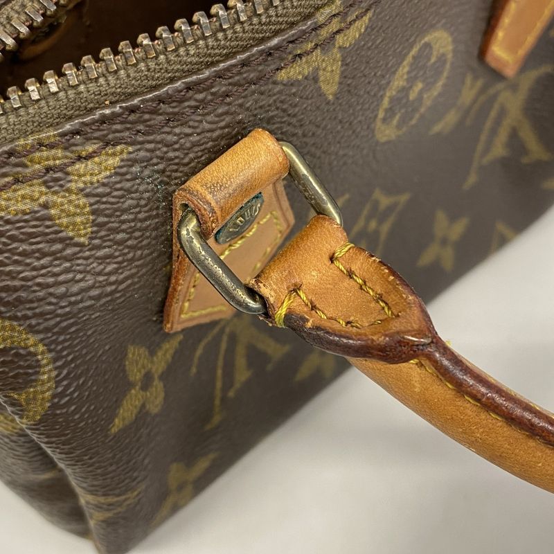 Louis Vuitton Handbag Monogram Mini Speedy M41534 Brown Ladies