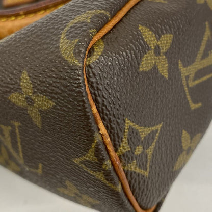 Louis Vuitton Handbag Monogram Mini Speedy M41534 Brown Ladies