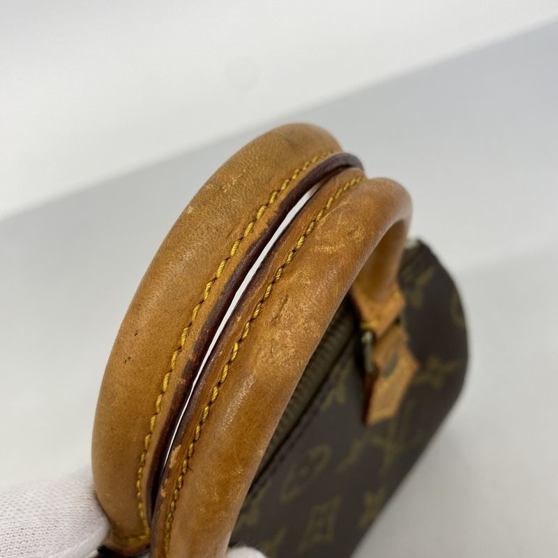 Louis Vuitton Handbag Monogram Mini Speedy M41534 Brown Ladies