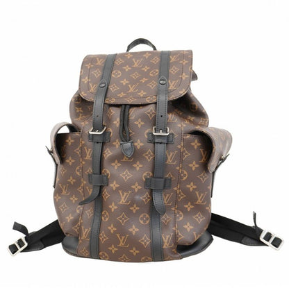 Louis Vuitton Monogram Macassar Christopher MM M43735 Brown Black Men's