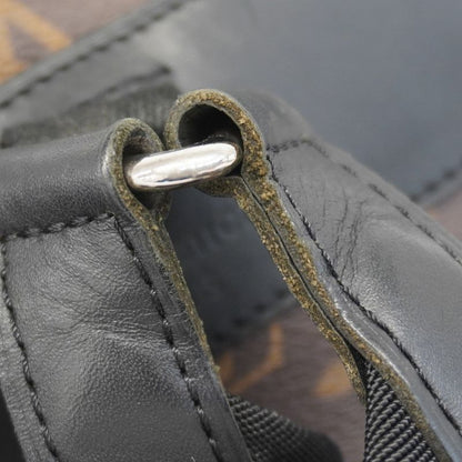 Louis Vuitton Monogram Macassar Christopher MM M43735 Brown Black Men's