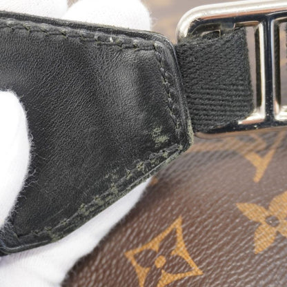 Louis Vuitton Monogram Macassar Christopher MM M43735 Brown Black Men's