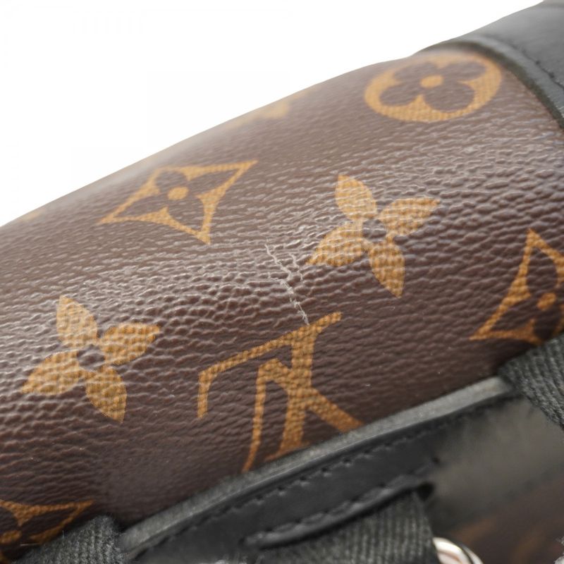 Louis Vuitton Monogram Macassar Christopher MM M43735 Brown Black Men's