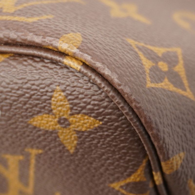 Louis Vuitton Tote Bag Monogram Neverfull MM M46975 Brown Rose Beige Women's