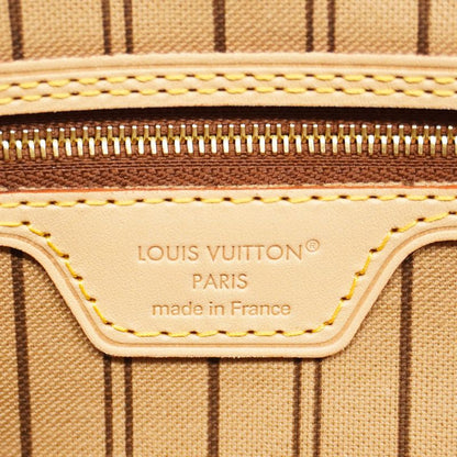 Louis Vuitton Tote Bag Monogram Neverfull MM M46975 Brown Rose Beige Women's