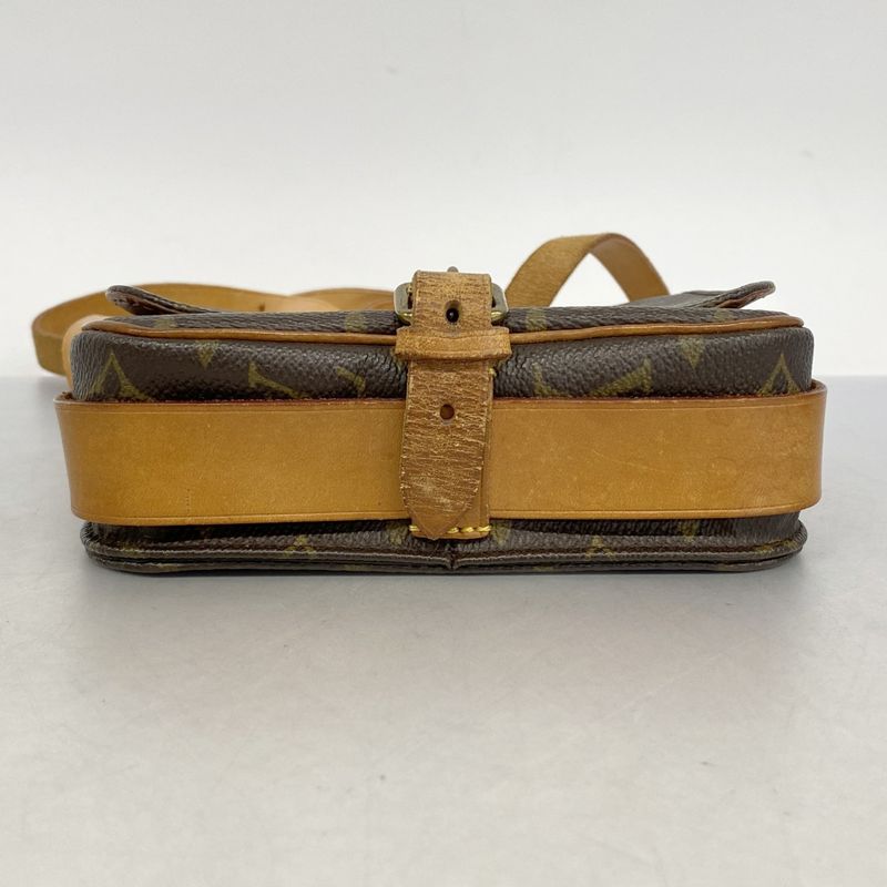 Louis Vuitton Shoulder Bag Monogram Mini Cartier M51254 Brown Ladies