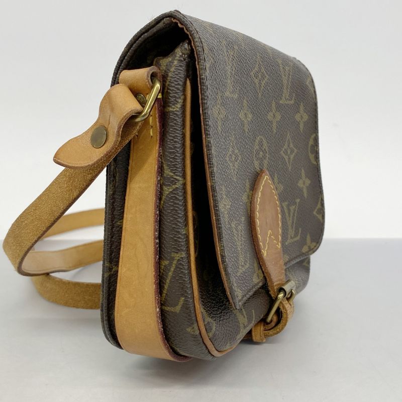 Louis Vuitton Shoulder Bag Monogram Mini Cartier M51254 Brown Ladies