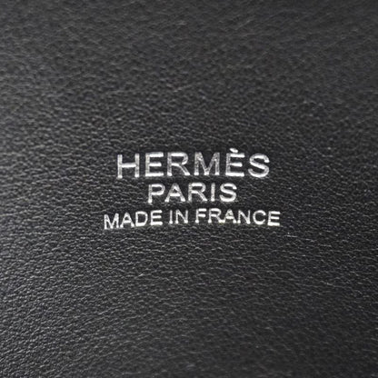 Hermes Handbag Bolide 31 Taurillon Cles Mance Black Silver Hardware Y Engraved