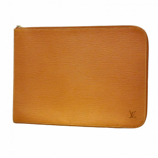 Louis Vuitton Epi Poche Cumann Clutch Bag M54498 Zipangu Gold Men's
