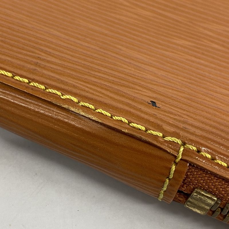 Louis Vuitton Epi Poche Cumann Clutch Bag M54498 Zipangu Gold Men's