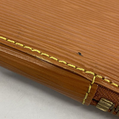 Louis Vuitton Epi Poche Cumann Clutch Bag M54498 Zipangu Gold Men's