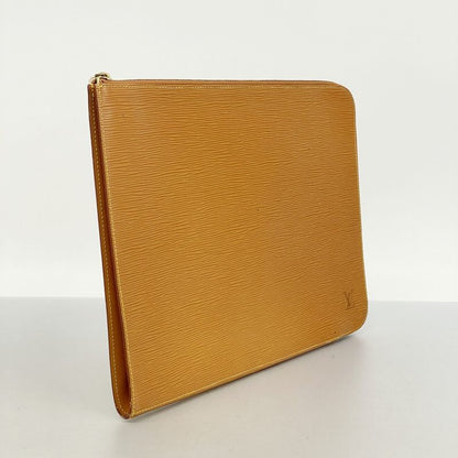 Louis Vuitton Epi Poche Cumann Clutch Bag M54498 Zipangu Gold Men's