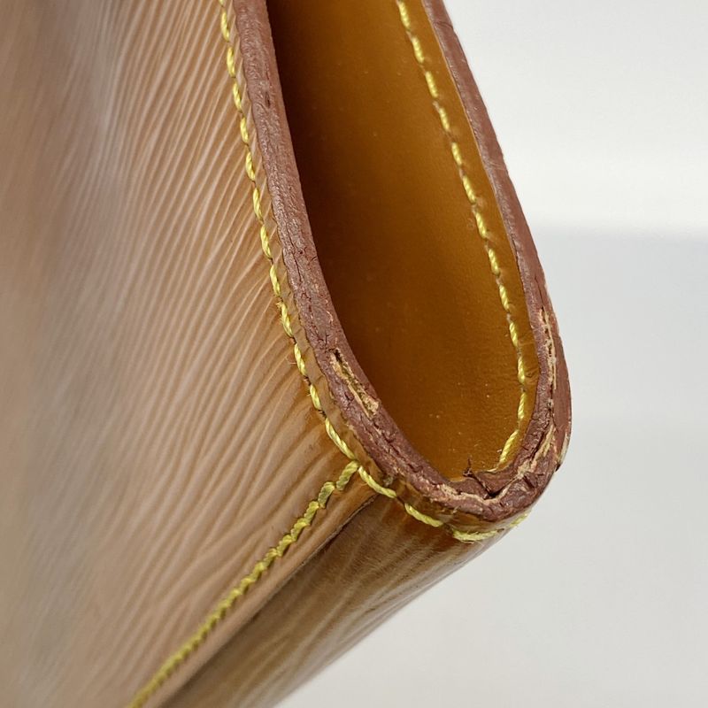 Louis Vuitton Epi Poche Cumann Clutch Bag M54498 Zipangu Gold Men's