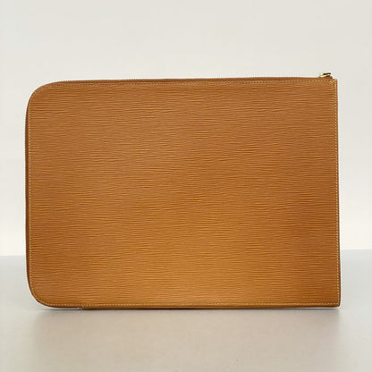Louis Vuitton Epi Poche Cumann Clutch Bag M54498 Zipangu Gold Men's