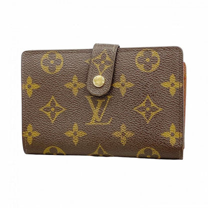 Louis Vuitton Wallet Monogram Portefeuille Viennois M61674 Brown Ladies
